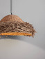 Preview: Nova Luce Pendelleuchte Natu E27 Natur Seegras Ø65cm 9586513