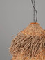 Preview: Nova Luce Pendelleuchte Hay 3-flammig 3xE27 Natur Rattan Ø55cm 9586514