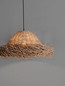 Preview: Nova Luce Pendelleuchte Natu 3-flammig 3xE27 Natur Seegras Ø52,5cm 9586515