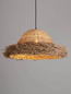 Preview: Nova Luce Pendelleuchte Natu 3-flammig 3xE27 Natur Seegras Ø52,5cm 9586515