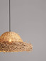 Preview: Nova Luce Pendelleuchte Natu 3-flammig 3xE27 Natur Seegras Ø52,5cm 9586515