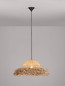 Preview: Nova Luce Pendelleuchte Natu 3-flammig 3xE27 Natur Seegras Ø52,5cm 9586515