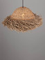 Preview: Nova Luce Pendelleuchte Natu 3-flammig 3xE27 Natur Seegras Ø52,5cm 9586515