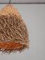 Preview: Nova Luce Pendelleuchte Hay E27 Natur Rattan Ø40cm 9586516