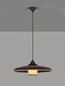 Preview: Nova Luce Pendelleuchte Capa E27 Natur Schwarz Braun Rattan Ø60cm 9586519
