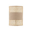 Preview: Nova Luce Wandleuchte Lum E27 Natur Rattan 29x20,5cm 9586521