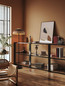 Preview: Nova Luce Stehleuchte Capa E27 Natur Schwarz Braun Rattan 148cm 9586529