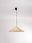 Preview: Nova Luce Pendelleuchte Alua E27 Natur Schwarz Rattan Ø60cm 9586532