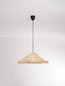 Preview: Nova Luce Pendelleuchte Alua E27 Natur Schwarz Rattan Ø60cm 9586532