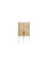 Preview: Nova Luce Tischleuchte Canto E27 Natur Rattan Ø19cm 9586538