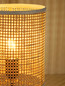 Preview: Nova Luce Tischleuchte Canto E27 Natur Rattan Ø19cm 9586538