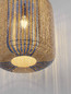 Preview: Nova Luce Pendelleuchte Abby E27 Mehrfarbig Stahl Seil Ø33x36,5cm 9586604