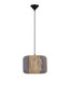 Preview: Nova Luce Pendelleuchte Abby E27 Mehrfarbig Stahl Seil Ø33x25cm 9586606