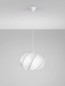 Preview: Nova Luce Pendelleuchte Bora E27 Weiß Ø45cm 9586618