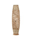 Preview: Nova Luce Stehleuchte Anada E27 Natur Holz Rattan 119cm 9586621
