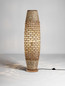 Preview: Nova Luce Stehleuchte Anada E27 Natur Holz Rattan 119cm 9586621