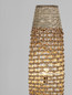 Preview: Nova Luce Stehleuchte Anada E27 Natur Holz Rattan 119cm 9586621
