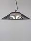 Preview: Nova Luce LED Pendelleuchte Brume 13W warmweiss 3000K Schwarz Opal Glas Metall Ø50cm 9620149