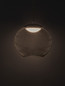 Preview: Nova Luce LED Pendelleuchte Kinetic 12W warmweiss 3000K Schwarz Metall Ø30cm 9620153