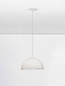 Preview: Nova Luce Pendelleuchte Lalu E27 Weiß Ø40cm 9620168