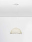 Preview: Nova Luce Pendelleuchte Lalu E27 Weiß Ø40cm 9620168