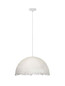 Preview: Nova Luce Pendelleuchte Lalu E27 Weiß Ø60cm 9620169