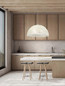 Preview: Nova Luce Pendelleuchte Lalu E27 Weiß Ø60cm 9620169