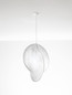 Preview: Nova Luce Pendelleuchte Esperia E27 Weiß Metall Seide Ø62cm 9620171