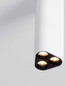 Preview: Nova Luce LED Deckenleuchte Etho 6W warmweiss 3000K Weiß Aluminium 15x5cm 9695102