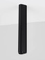 Preview: Nova Luce LED Deckenleuchte Etho 6W warmweiss 3000K Schwarz Aluminium 30x5cm 9695105