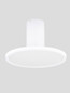 Preview: Nova Luce LED Deckenleuchte Ekei 14W warmweiss 3000K Weiß Aluminium Ø20cm 9695110