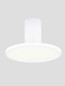 Preview: Nova Luce LED Deckenleuchte Ekei 14W warmweiss 3000K Weiß Aluminium Ø20cm 9695110