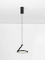Preview: Nova Luce LED Pendelleuchte Opi schwenkbar 14W warmweiss 3000K Schwarz Aluminium Ø20cm 9695111