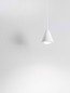 Preview: Nova Luce LED Pendelleuchte Irmos 5W warmweiss 3000K Weiß Aluminium Ø6cm 9695114