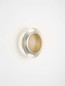 Preview: Nova Luce LED Wandleuchte Airida 8W warmweiss 3000K Messinggold Aluminium Ø17cm 9695116