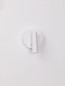Preview: Nova Luce LED Wandleuchte Tico schwenkbar 3W warmweiss 3000K Weiß Aluminium Ø10cm 9695146