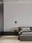 Preview: Nova Luce LED Wandleuchte Tico schwenkbar 3W warmweiss 3000K Schwarznickel Aluminium Ø10cm 9695149
