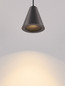 Preview: Nova Luce LED Pendelleuchte Irmos 5W warmweiss 3000K Schwarznickel Aluminium Ø6cm 9695155