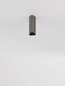 Preview: Nova Luce LED Deckenleuchte Etho 6W warmweiss 3000K Schwarz Nickel Aluminium 15x5cm 9695157