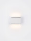 Preview: Nova Luce LED Wandleuchte Oti 10W warmweiss 3000K Weiß Aluminium 11x8cm 9695162