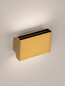 Preview: Nova Luce LED Wandleuchte Oti 10W warmweiss 3000K Gold Aluminium 11x8cm 9695164