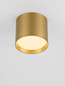 Preview: Nova Luce LED Deckenleuchte Ziare 10W warmweiss 3000K Gold Aluminium Ø10cm 9695166