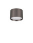 Preview: Nova Luce LED Deckenleuchte Ziare 17W warmweiss 3000K Schwarz Nickel Aluminium Ø12cm 9695169