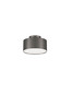 Preview: Nova Luce LED Deckenleuchte Ozen 24W warmweiss 3000K Schwarznickel Aluminium Ø14cm 9695173