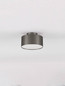 Preview: Nova Luce LED Deckenleuchte Ozen 24W warmweiss 3000K Schwarznickel Aluminium Ø14cm 9695173