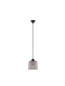 Preview: Nova Luce LED Pendelleuchte Dione 5W warmweiss 3000K Rauchgrau Schwarz Aluminium Stahl Ø14cm 9695271