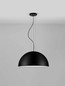 Preview: Nova Luce Pendelleuchte Tholos 3-flammig 3xE27 Schwarz Weiß Metall Ø60cm 9695287