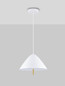 Preview: Nova Luce LED Pendelleuchte Oros 17W warmweiss 3000K Weiß Metall Ø40cm 9695289