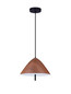 Preview: Nova Luce LED Pendelleuchte Oros 17W warmweiss 3000K Holz Metall Ø40cm 9695290