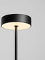 Preview: Nova Luce LED Stehleuchte Thea 17W warmweiss 3000K Schwarz Metall 135cm 9695292